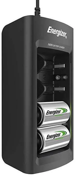 FOR-Rechargeable Battery Charger by  for C D AA AAA 9V NiMH Rechargeable Batteries with LED Indicator and Overcharge Prevention Function