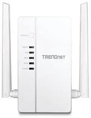 FOR-WiFi Everywhere Powerline 1200 AV2 AC1200 Wireless Access Point DualBand 3 x Gigabit Ports WiFi Clone Cross Compatible with Powerline 600500200 TPL430AP White