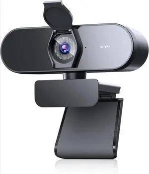 FOR-4K Webcam for PC with PDAF & CDAF Dual-autofocus, USB-A, Privacy Cover, 79°FOV, Streaming Camera for PC, Mac, Laptop, Video Calls