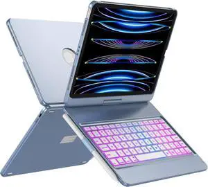FOR-Keyboard Case for iPad Pro 11 inch (4th/3rd/2nd/1st Gen),iPad Air 5th/4th Generation Case with Bluetooth Keyboard with Pencil Holder,360° Rotatable Screen