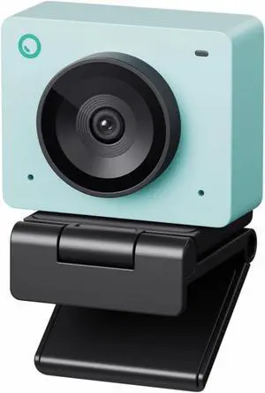 FOR-Meet SE 1080P 100FPS Webcam for PC, AI Framing Streaming Camera with 1/2.8" Sensor, Beauty Mode, , Staggered HDR, Web Camera(Aurora Green)
