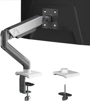 FOR-Single Monitor Stand, Adjustable Monitor Arm Mount for 1732 Inch Screens, Holds 4.419.8 lbs, Cable Management, Sturdy VESA 75x75/100x100 Mount