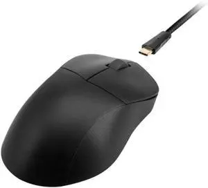 FOR-Wireless Gaming Mouse Black, Adjustable 19,000 DPI, Palm|Claw Grip, 2.4GHz|Bluetooth, PixArt Optical Sensor, RGB Lighting
