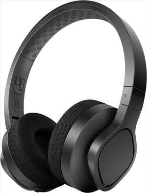 FOR-Wireless Headphones, Over-Ear Bluetooth Headphones with Powerful Bass, Sound,Washable/Cooling Ear-Cup, IP55, Black