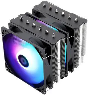 FOR-Thermalright Peerless Assassin 120 SE ARGB CPU Air Cooler, 6 Heat Pipes CPU Cooler, Dual 120mm TL-C12C-S PWM Fan, Aluminium Heatsink Cover, AGHP Technology, for AMD AM4/Intel 1700/1150/1151/1200