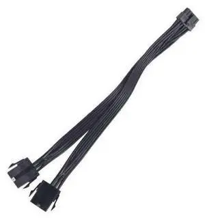 Dual PCIe 6/8 Pin Female to Mini 12 Pin Male GPU Power Adapter Cable Compatible with NVIDIA GeForce RTX 30 Series RTX 3080 RTX 3090 GPU (Double CPU) Dual PCIe 6/8 Pin Female to Mini 12 Pin Male GPU Power Adapter Cable Compatible with NVIDIA GeForce RTX 30 Series RTX 3080 RTX 3090 GPU (Double CPU)