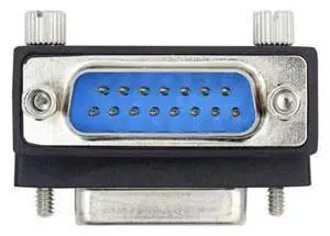 FOR Female Screw Extension for Adapter DSUB RS232 miniature 15pin Male Nut DB Connector Down 90 Degree Angled FOR Female Screw Extension for Adapter DSUB RS232 miniature 15pin Male Nut DB Connector Down 90 Degree Angled