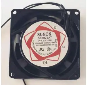 For Sunon Sf8025at P/N2082hb/SL/T 110/220v 0.07a 8025 Axial Flow Cooling Fan For Sunon Sf8025at P/N2082hb/SL/T 110/220v 0.07a 8025 Axial Flow Cooling Fan