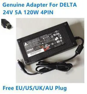 24V 5A 120W 4PIN DELTA DPS-120QB A AC Adapter For Laptop Monitor Charger Power Supply 24V 5A 120W 4PIN DELTA DPS-120QB A AC Adapter For Laptop Monitor Charger Power Supply