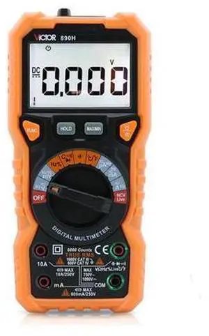 Victory Multimeter Digital Multimeter High Precision Multimeter Digital Display Meter Backlight Automatic Shutdown VC890H Victory Multimeter Digital Multimeter High Precision Multimeter Digital Display Meter Backlight Automatic Shutdown VC890H