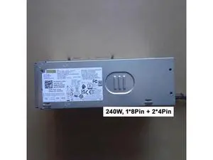 PSU For Optiplex 3000 5000 3900 7000MT Vostro 3710 3910 T3660 240W Power Supply 0KK2Y8 0865N6 0FHRVJ 0H0GX2 8+4+4P PSU For Optiplex 3000 5000 3900 7000MT Vostro 3710 3910 T3660 240W Power Supply 0KK2Y8 0865N6 0FHRVJ 0H0GX2 8+4+4P