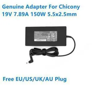 19V 7.89A 150W Chicony A15-150P1A A150A006L A150A010L Laptop Charger for CLEVO W650KK1 P651RA P955EP6 P950HP6 AC Adapter 19V 7.89A 150W Chicony A15-150P1A A150A006L A150A010L Laptop Charger for CLEVO W650KK1 P651RA P955EP6 P950HP6 AC Adapter