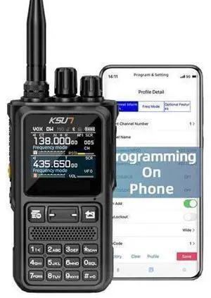 Ham Radio, UV-5RM 10W Handheld Ham Walkie Talkies, Bluetooth APP Programming, Long Range Two-Way Radio with NOAA Weather Aler, Portable Type-C Rechargeable Multi-Band Radios for Adults Ham Radio, UV-5RM 10W Handheld Ham Walkie Talkies, Bluetooth APP Programming, Long Range Two-Way Radio with NOAA Weather Aler, Portable Type-C Rechargeable Multi-Band Radios for Adults