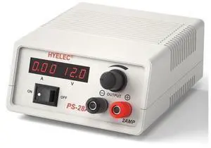 Adjustable DC Power Supply, Variable Output 12V 9V 7.5V 6V 4.5V 3V / Max 2A, PS-28A Benchtop Power Supply, Dual LCD Display, Fuse Protection, No Noise Adjustable DC Power Supply, Variable Output 12V 9V 7.5V 6V 4.5V 3V / Max 2A, PS-28A Benchtop Power Supply, Dual LCD Display, Fuse Protection, No Noise