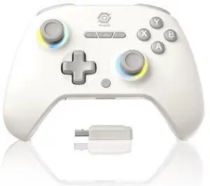 1000Hz Wireless PC Controller: Hall joysticks, switchable Hall/tactile triggers, Turbo, Macro, RGB. Tri-mode (2.4G/Bluetooth/Wired) for PC, Switch, Steam Deck, Android & iOS 1000Hz Wireless PC Controller: Hall joysticks, switchable Hall/tactile triggers, Turbo, Macro, RGB. Tri-mode (2.4G/Bluetooth/Wired) for PC, Switch, Steam Deck, Android & iOS