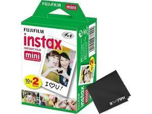 Instax Mini Instant Camera Film: 20 Shoots Total, (10 Sheets x 2) - Capture Memories Anytime, Anywhere - Boomph's Comprehensive Ultimate Performance Cloth Solution for Perfect Picture Quality Instax Mini Instant Camera Film: 20 Shoots Total, (10 Sheets x 2) - Capture Memories Anytime, Anywhere - Boomph's Comprehensive Ultimate Performance Cloth Solution for Perfect Picture Quality