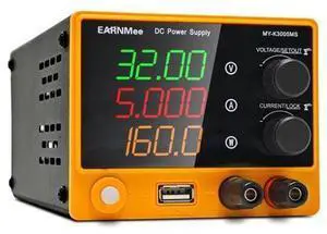 DC Power Supply Variable, 30V 5A Adjustable Lab Bench Power Supply with 4-Digit Display, 18W USB Fast Charging, Output Switch & Protection Adjustment Knob DC Power Supply Variable, 30V 5A Adjustable Lab Bench Power Supply with 4-Digit Display, 18W USB Fast Charging, Output Switch & Protection Adjustment Knob