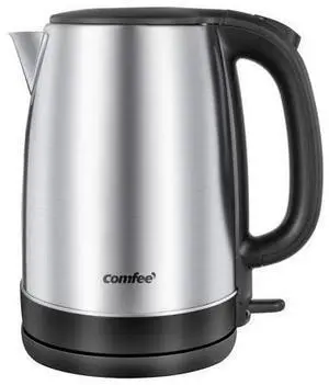 1.7L Stainless Steel Electric Tea Kettle, BPA-Free Hot Water Kettle Electric with LED Light, Auto Shut-Off and Boil-Dry Protection, 1500W Fast Boil Electric Kettle 1.7L Stainless Steel Electric Tea Kettle, BPA-Free Hot Water Kettle Electric with LED Light, Auto Shut-Off and Boil-Dry Protection, 1500W Fast Boil Electric Kettle