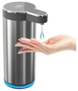 Automatic Liquid Soap Dispenser, 12oz Rechargeable Touchless Hand Soap Dispenser, 4 Levels Adjustable Infrared Sensor Dish Soap Dispenser for Bathroom,Kitchen,Hotel Automatic Liquid Soap Dispenser, 12oz Rechargeable Touchless Hand Soap Dispenser, 4 Levels Adjustable Infrared Sensor Dish Soap Dispenser for Bathroom,Kitchen,Hotel