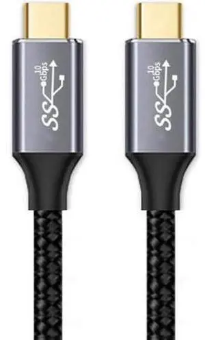 Type-C USB-C Male to Male USB3.1 10Gbps 100W Data Cable with E-marker for Laptop and Phone 3.3feet Type-C USB-C Male to Male USB3.1 10Gbps 100W Data Cable with E-marker for Laptop and Phone 3.3feet