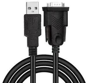USB to RS232 universal serial cable USB to DB9 pin COM debugging cable PLC engraving machine communication data cable 1.5m USB to RS232 universal serial cable USB to DB9 pin COM debugging cable PLC engraving machine communication data cable 1.5m