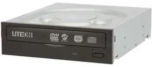 LITE-ON CD/DVD Burner 24X DVD+R 8X DVD+RW 24X DVD-R 6X DVD-RW 16X DVD-ROM 48X CD-R 32X CD-RW 48X CD-ROM Black SATA Model iHAS324-08 LITE-ON CD/DVD Burner 24X DVD+R 8X DVD+RW 24X DVD-R 6X DVD-RW 16X DVD-ROM 48X CD-R 32X CD-RW 48X CD-ROM Black SATA Model iHAS324-08