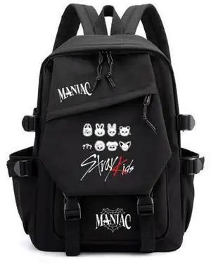 AiHdcy Stray Backpack Skz Schoolbag Casual Travel Laptop Backpack for Stay Fans Gifts (Black3) AiHdcy Stray Backpack Skz Schoolbag Casual Travel Laptop Backpack for Stay Fans Gifts (Black3)