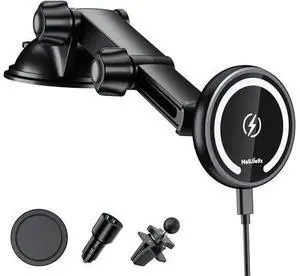 for Magnetic Magsafe Car Mount Charger, Wireless Car Charger with Fast Max 38W QC3.0Charging Adapter Retractable Phone Holder Fits iPhone16/15/14/13Plus/MagSafe Case,Dashboard/Vent/Windshield for Magnetic Magsafe Car Mount Charger, Wireless Car Charger with Fast Max 38W QC3.0Charging Adapter Retractable Phone Holder Fits iPhone16/15/14/13Plus/MagSafe Case,Dashboard/Vent/Windshield