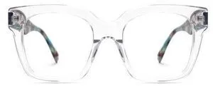 Zeelool Blue Light Blocking Glasses for Women, Square Fashion Glasses Frame Eyeglasses with Anti UV Glare & Eyestrain Lens Willard ZJGA918675-03B Zeelool Blue Light Blocking Glasses for Women, Square Fashion Glasses Frame Eyeglasses with Anti UV Glare & Eyestrain Lens Willard ZJGA918675-03B