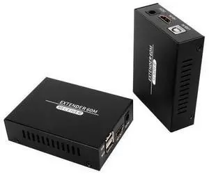 HDMI USB KVM Extender, 197ft 60Hz POC Function HD KVM Extender Keyboard & Mouse Remote HDMI USB KVM Extender, 197ft 60Hz POC Function HD KVM Extender Keyboard & Mouse Remote