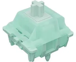 Gateron Jade Mint Keyboard Switches, Linear RGB LED 5 Pin 22mm Dual-Stage Spring Factory Pre-lubed 55gf Switches for Mechanical Keyboard(108PCS) Gateron Jade Mint Keyboard Switches, Linear RGB LED 5 Pin 22mm Dual-Stage Spring Factory Pre-lubed 55gf Switches for Mechanical Keyboard(108PCS)