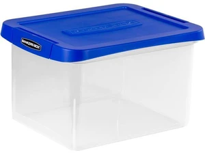 Bankers Box Heavy Duty Plastic File Box with Hanging Rails, Letter/Legal, 1 Pack (0086205) Bankers Box Heavy Duty Plastic File Box with Hanging Rails, Letter/Legal, 1 Pack (0086205)