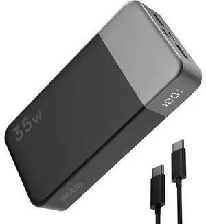 Portable Charger 20000mAh Power Bank 35W Power Bank Fast Charging Battery Pack with C to C Cable Battery Bank with Digital Display for Phone Android etc Portable Charger 20000mAh Power Bank 35W Power Bank Fast Charging Battery Pack with C to C Cable Battery Bank with Digital Display for Phone Android etc