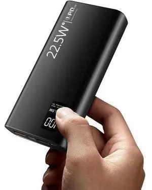20000mAh Portable Charger 22.5W USB C in & Out Power Bank Fast Charging PD 3.0+QC 4.0 LED Display Phone Battery Man Women Heated Clothing Black 20000mAh Portable Charger 22.5W USB C in & Out Power Bank Fast Charging PD 3.0+QC 4.0 LED Display Phone Battery Man Women Heated Clothing Black