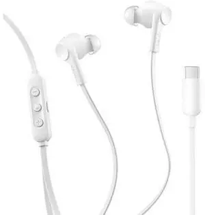 SoundForm Active Noise Cancelling Earbuds Wired with USB C Connector IPX5-Rated in-Ear Earphones w/Microphone for iPhone 17/16/15 iPad mini Galaxy S25 Google Pixel 10 & More - White SoundForm Active Noise Cancelling Earbuds Wired with USB C Connector IPX5-Rated in-Ear Earphones w/Microphone for iPhone 17/16/15 iPad mini Galaxy S25 Google Pixel 10 & More - White
