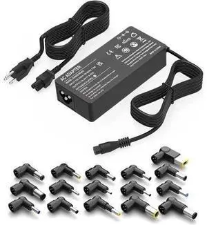 90W Universal AC Adapter Laptop Charger Compatible with HP IBM Sony Fujitsu Gateway Notebook Ultrabook Chromebook Power Supply Cord with 16 Tips 90W Universal AC Adapter Laptop Charger Compatible with HP IBM Sony Fujitsu Gateway Notebook Ultrabook Chromebook Power Supply Cord with 16 Tips