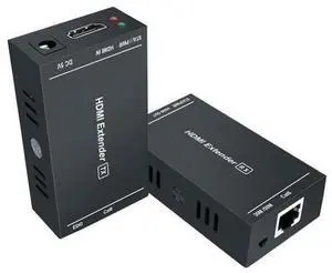 HDMI Extender 1080p@60Hz 3D Over Single Cat5e/Cat6/Cat 7 Cable Full HD Uncompressed Transmit Up to 164 Ft(50m) EDID and POC Function Supported (Transmitter and Receiver) HDMI Extender 1080p@60Hz 3D Over Single Cat5e/Cat6/Cat 7 Cable Full HD Uncompressed Transmit Up to 164 Ft(50m) EDID and POC Function Supported (Transmitter and Receiver)