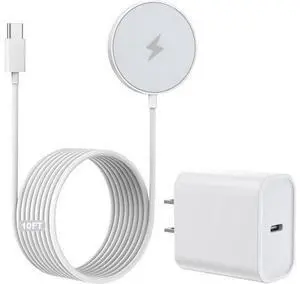 10FT Magnetic Wireless Charger 15W Fast Mag-Safe Charger for iPhone 17/16/15 PD with USBC Fast Charging Block 10Foot Quick Charge for iPhone 17/17 Air/17 16 15 Pro/Pro Max/14/13/12/AirPods 10FT Magnetic Wireless Charger 15W Fast Mag-Safe Charger for iPhone 17/16/15 PD with USBC Fast Charging Block 10Foot Quick Charge for iPhone 17/17 Air/17 16 15 Pro/Pro Max/14/13/12/AirPods