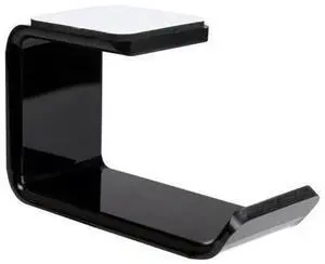 Sticky Acrylic Headphone Bracket Sticker Wall Mounted Hook Headset Holder Stand(black) Sticky Acrylic Headphone Bracket Sticker Wall Mounted Hook Headset Holder Stand(black)