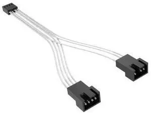 Desktop Computer Fan CPU PWM Extension Cable 4Pin Extension Cable 2 Silver Plated Copper Wire(1 to2) Desktop Computer Fan CPU PWM Extension Cable 4Pin Extension Cable 2 Silver Plated Copper Wire(1 to2)
