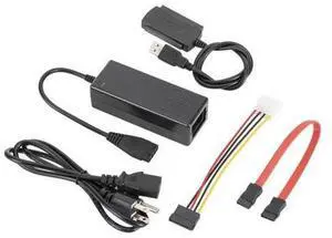 Converter Cable Reliable Plug Play Stable USB 2.0 To SATA PATA IDE 2.5 3.5 Hard Disk Adapter Cable for Computers(EU) Converter Cable Reliable Plug Play Stable USB 2.0 To SATA PATA IDE 2.5 3.5 Hard Disk Adapter Cable for Computers(EU)
