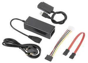 Converter Cable Reliable Plug Play Stable USB 2.0 To SATA PATA IDE 2.5 3.5 Hard Disk Adapter Cable for Computers(UK) Converter Cable Reliable Plug Play Stable USB 2.0 To SATA PATA IDE 2.5 3.5 Hard Disk Adapter Cable for Computers(UK)