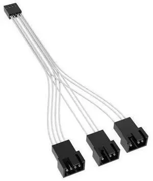 Desktop Computer Fan CPU PWM Extension Cable 4Pin Extension Cable 3 Silver Plated Copper Wire(1 to3) Desktop Computer Fan CPU PWM Extension Cable 4Pin Extension Cable 3 Silver Plated Copper Wire(1 to3)