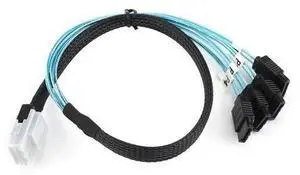 Breakout Cable Hard Drive Splitter Cable SATA 3.0 III 6Gbps SAS Cable for Server SATA 7 Pin to SATA 7 Pin Data Cable Breakout Cable Hard Drive Splitter Cable SATA 3.0 III 6Gbps SAS Cable for Server SATA 7 Pin to SATA 7 Pin Data Cable