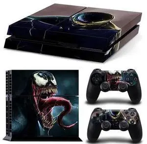 Venom Game Console Vinyl Skin Sticker for PS4 Controller GamePad Decal Printing Protective Film(TN-PS4-7171) Venom Game Console Vinyl Skin Sticker for PS4 Controller GamePad Decal Printing Protective Film(TN-PS4-7171)