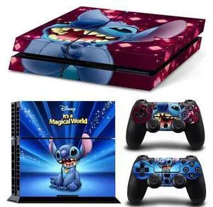 Stitch Cartoon Game Console Vinyl Skin Sticker for PS4 PS 4 Controller GamePad Decal Protective Film(TN-PS4-3010) Stitch Cartoon Game Console Vinyl Skin Sticker for PS4 PS 4 Controller GamePad Decal Protective Film(TN-PS4-3010)