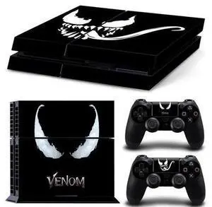 Venom Game Console Vinyl Skin Sticker for PS4 Controller GamePad Decal Printing Protective Film(TN-PS4-7193) Venom Game Console Vinyl Skin Sticker for PS4 Controller GamePad Decal Printing Protective Film(TN-PS4-7193)