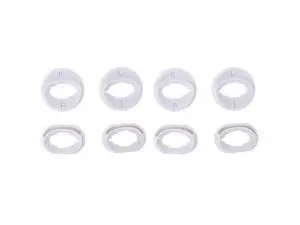 8 Pieces Silicone Ear Buds Gels Eartips Headset for -Galaxy Buds live(White) 8 Pieces Silicone Ear Buds Gels Eartips Headset for -Galaxy Buds live(White)