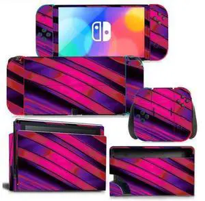 Christmas Candy Color Skin Sticker Decal for Switch NSConsole Controller Dock Skin Vinyl Para(1214) Christmas Candy Color Skin Sticker Decal for Switch NSConsole Controller Dock Skin Vinyl Para(1214)