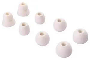 4 Pair Replacement Earbuds Silicone Eartips Earpads for X Earphones(white powder) 4 Pair Replacement Earbuds Silicone Eartips Earpads for X Earphones(white powder)